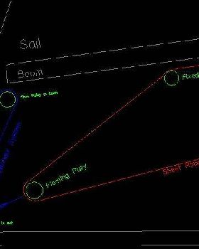 Down haul drawing