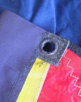 eyelet removed