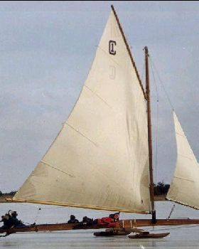stern steer ice yacht