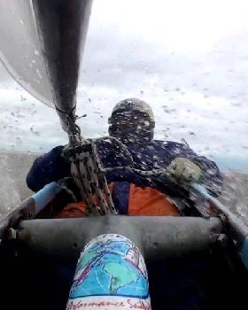 Dave Gluek class 5 in the water