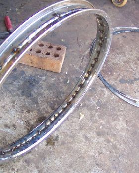 26"wheel construction