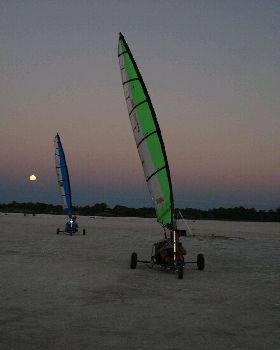 perth blokart club night sail