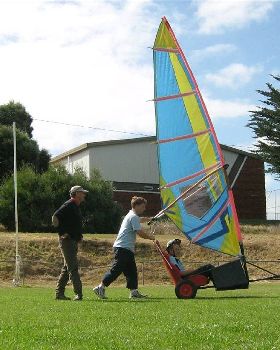 Land Yachting