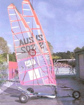 Ron's new sail