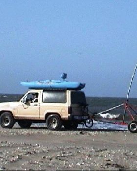 LANDSAILING  EN BAHIA DE LOBOS