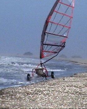LANDSAILING  EN BAHIA DE LOBOS