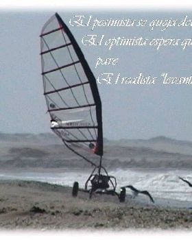 LANDSAILING  EN BAHIA DE LOBOS