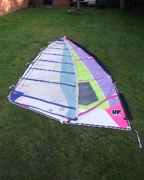 Land Yacht sail (kit form).
