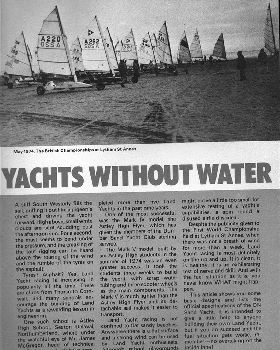 Land Yachting