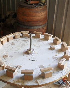 26" wheel scaff centre