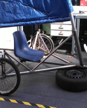 frame rear wheels
