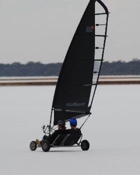 Blokart with shadow