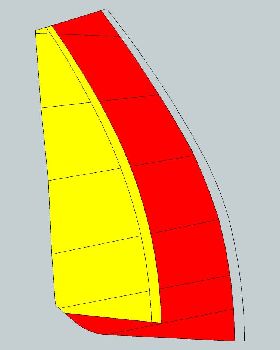 4.5 sq m sail