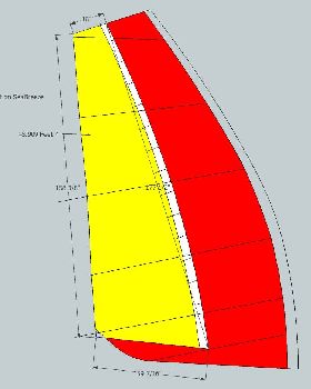 4.5 sq m sail #2