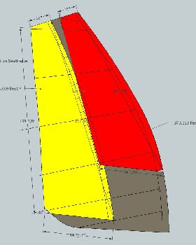 4.5 sq m sail #3