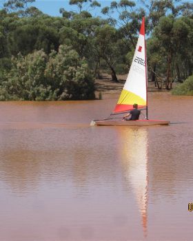 sailing at Kalgoorlie