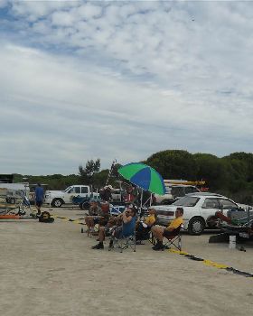 sitting around waiting for wind