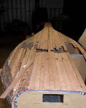 stripping top of hull