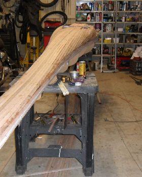 stripping top of hull