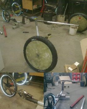 Half frame assembled