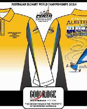 Copy of BLOKART WORLD CHAMPS 2014 TEE SHIRTS