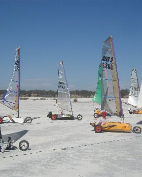class5 and mini at lake walyungup