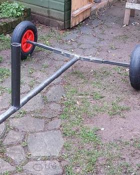 main frame with mast spa temporarilly fixed
