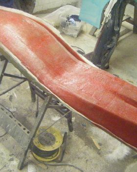 fibreglass seat