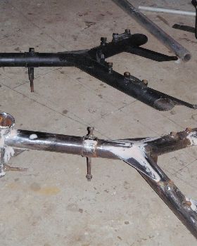 wheel barrow wheel conversion