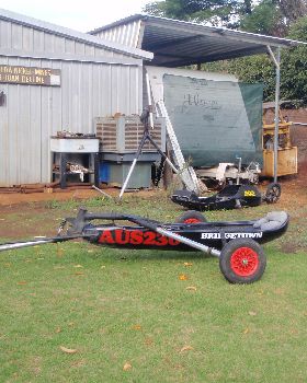 wheel barrow wheel conversion