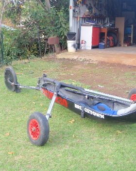 wheel barrow wheel conversion