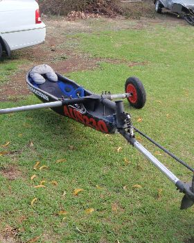 wheel barrow wheel conversion
