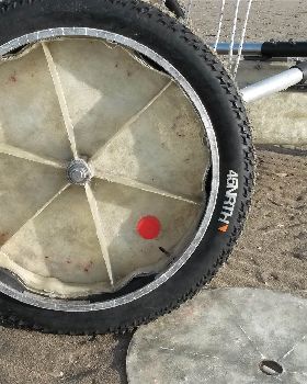 Broken wheel