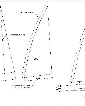 Sand Yacht - Sail Alteration Sketch