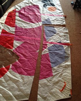 Cutting the sail