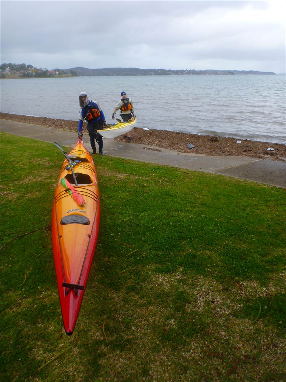 Kayaking southern-most to northern-most points of Lake Macquarie