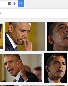 Obama cries
