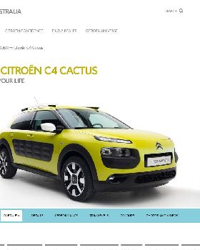 CITROEN C4 Cactus Showroom