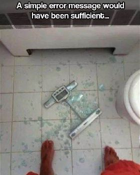 error msg