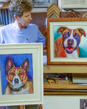 Some of the latest pet portraits created for clients