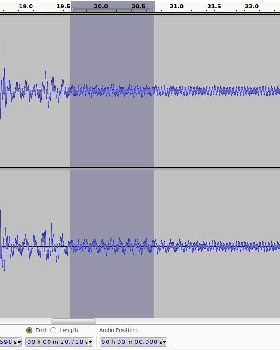 power off needle on record