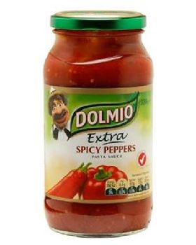 Dolmio-Extra-Pasta-Sauce-Spicy-Peppers
