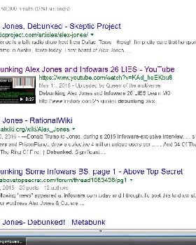 Alex Jones search
