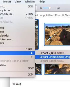 photo export