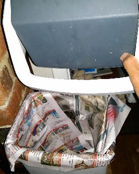 Newspaper bin liner