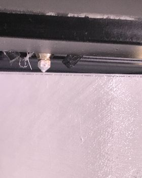 Printing end of filament
