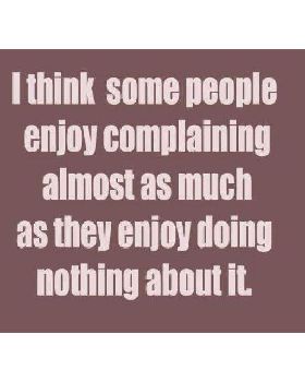 complain