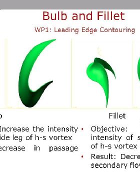 Turbine Fillet Design