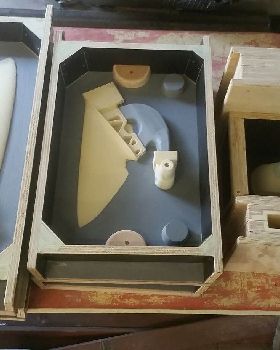 Packed up ready for the foundry