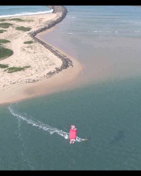 Kitesurf warila windang